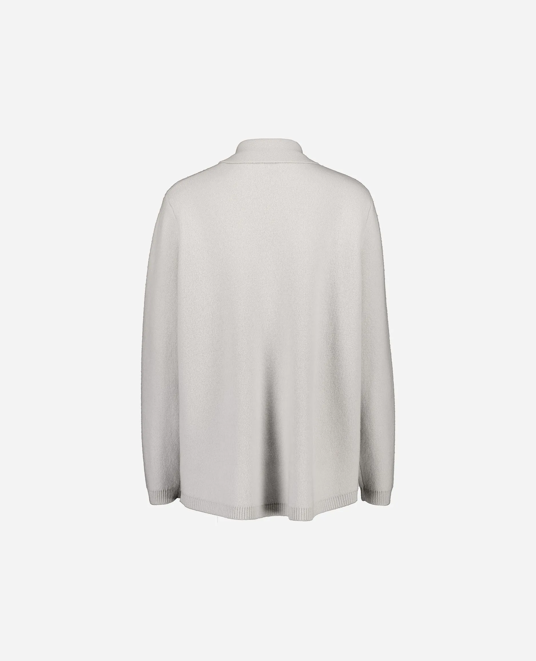 Hemd aus Cashmere-Mischung in Grau