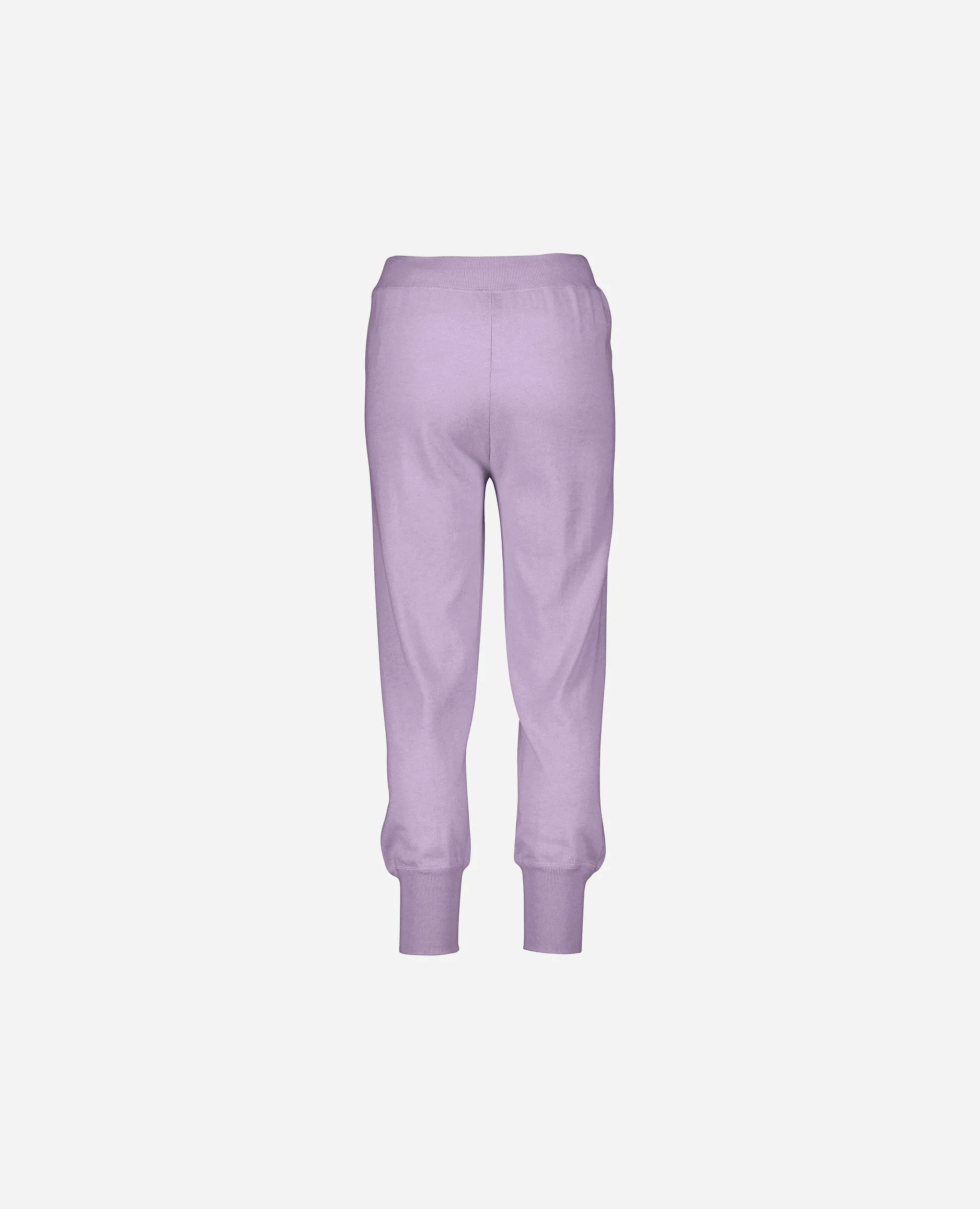 Hose aus Cashmere-Mischung in Lila