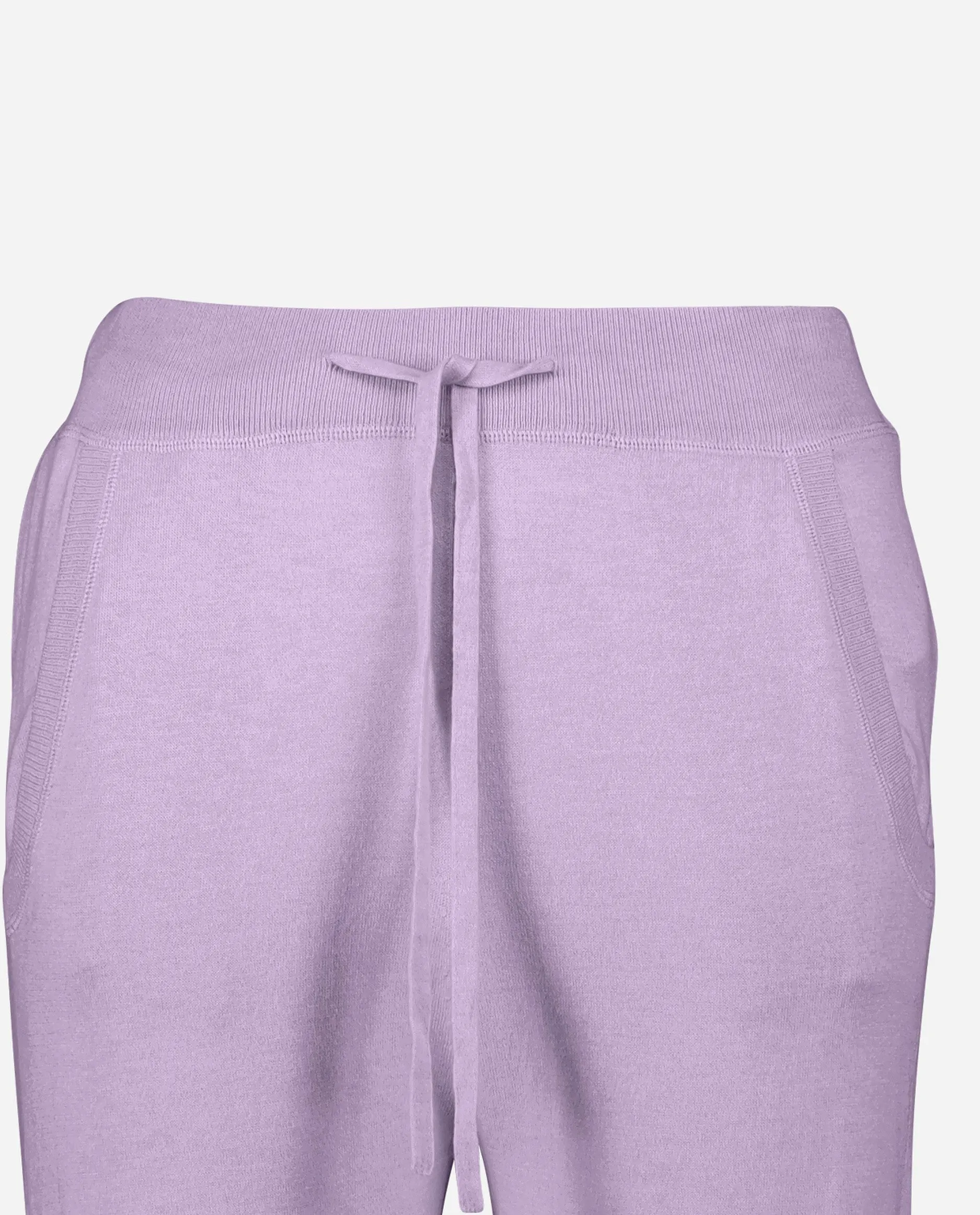 Hose aus Cashmere-Mischung in Lila