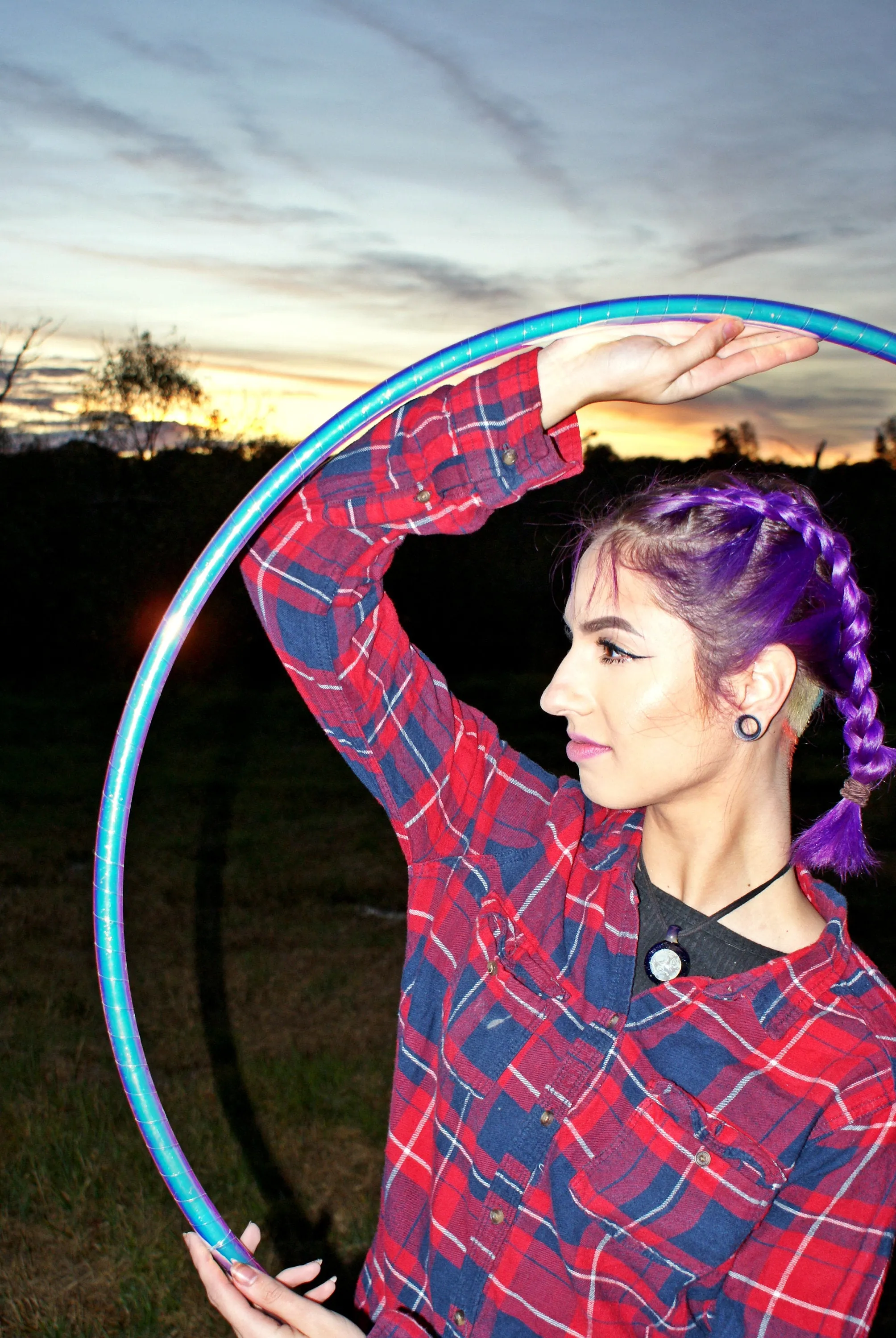 Indigo Sunrise Hoop Collapsible
