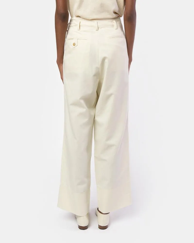 Isamu Pant in Cream