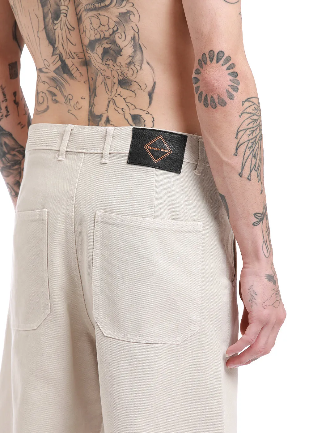 Ivory Drill Denim