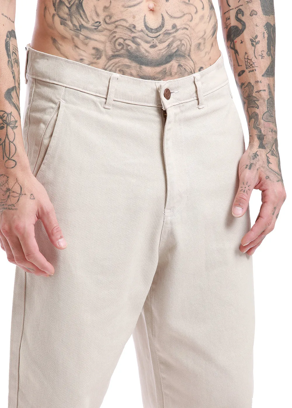 Ivory Drill Denim