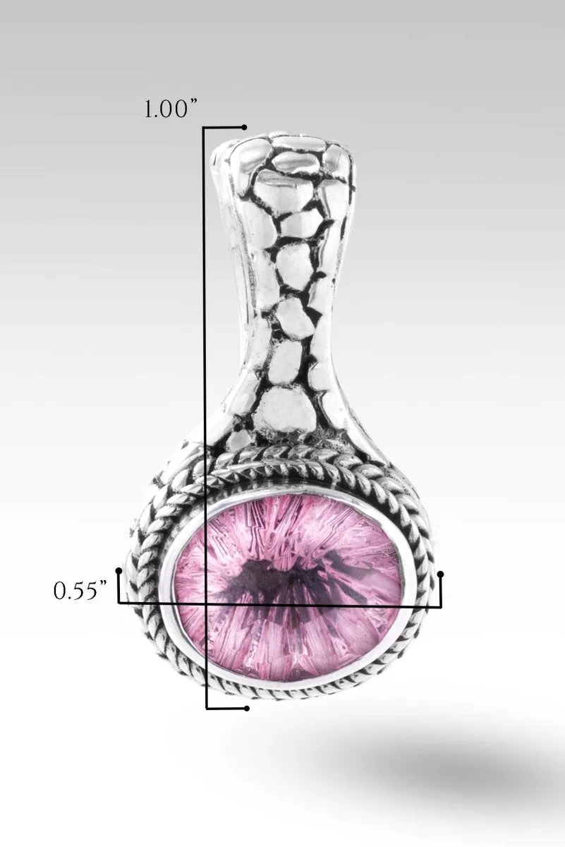 Keep Dreaming Pendant™ in Pink Cashmere™ Mystic Quartz