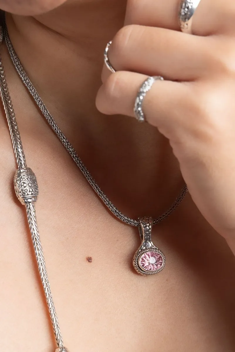 Keep Dreaming Pendant™ in Pink Cashmere™ Mystic Quartz