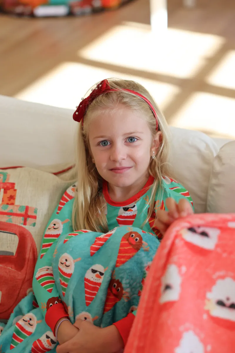 Kids Pajama Set, Christmas Shaved Ice