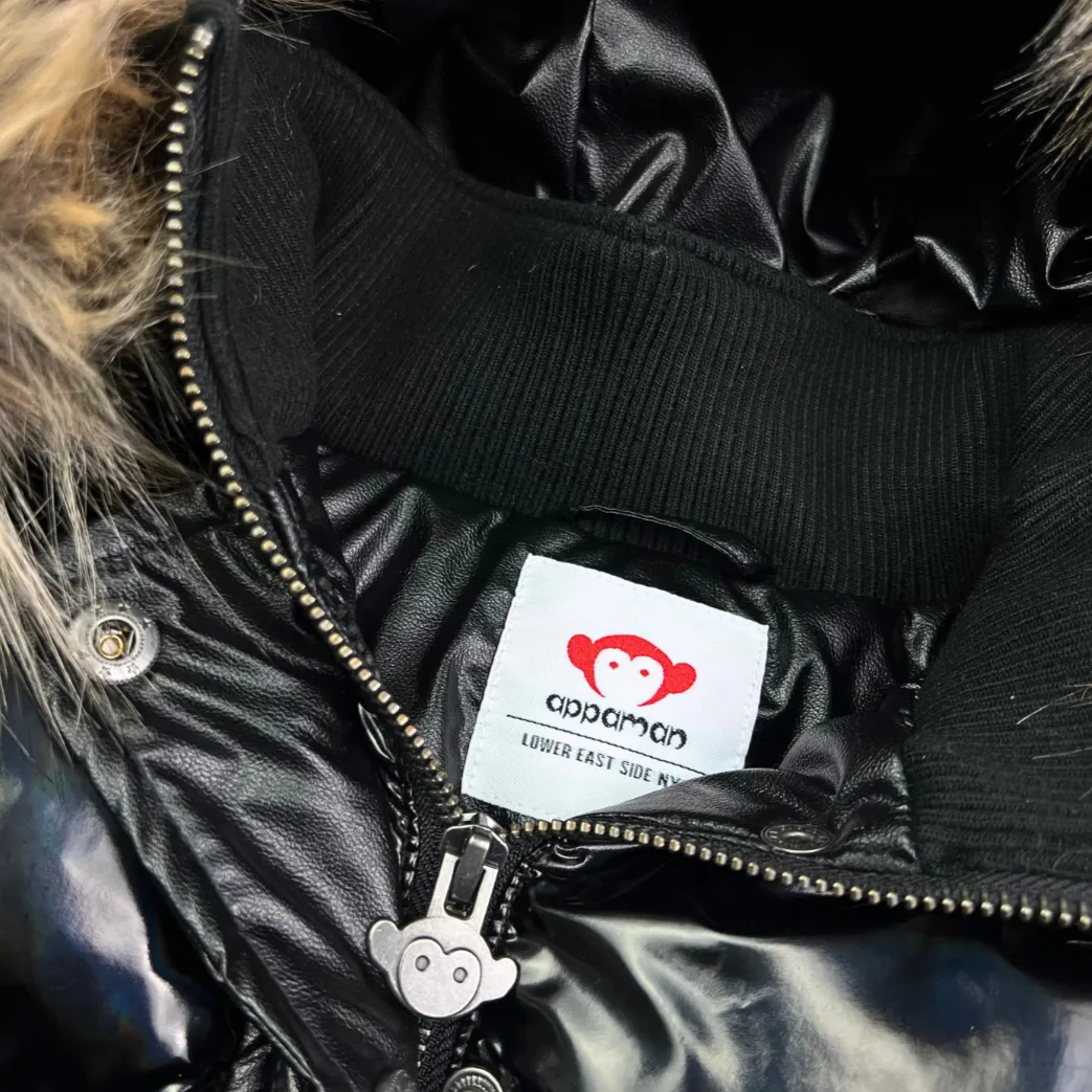 Stylish Kyla Black Mix Puffer Coat for Women - Warm, Lightweight, and Versatile Outerwear