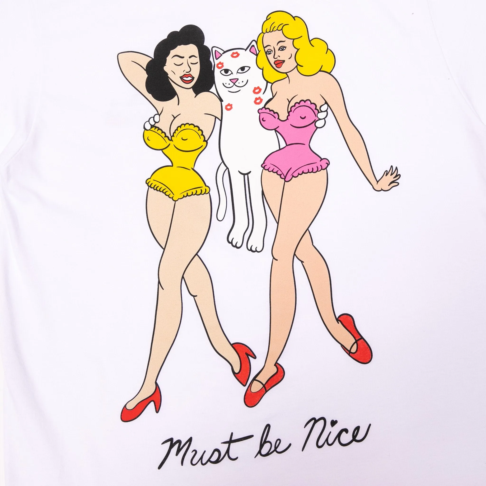 Ladies Man Tee (White)