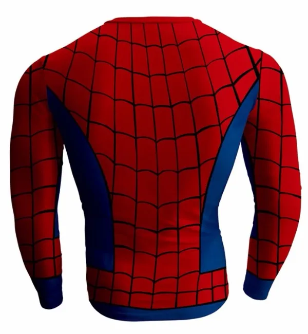 Long  Sleeve SPIDERMAN Compression Shirt for Men