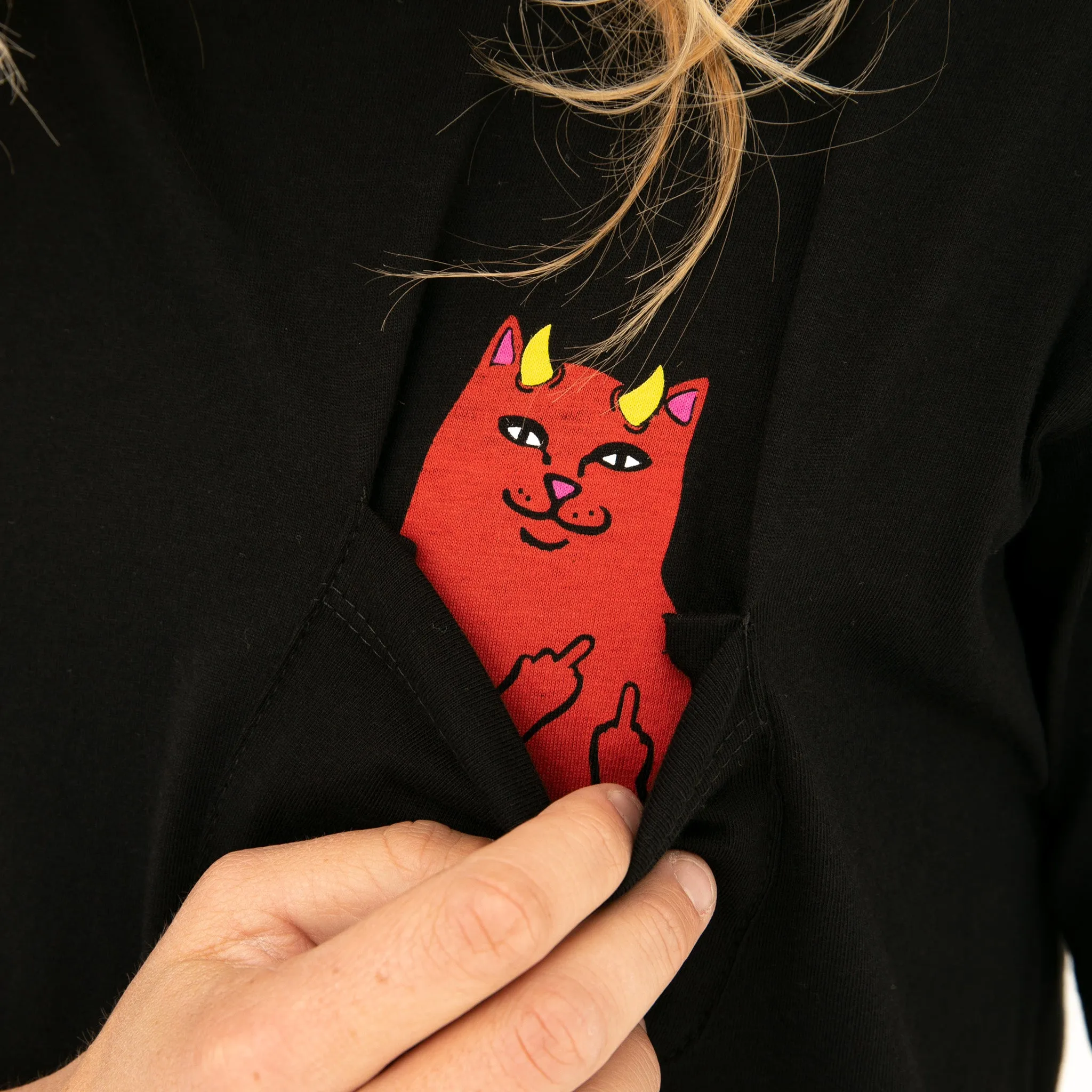 Lord Devil Pocket Tee (Black)
