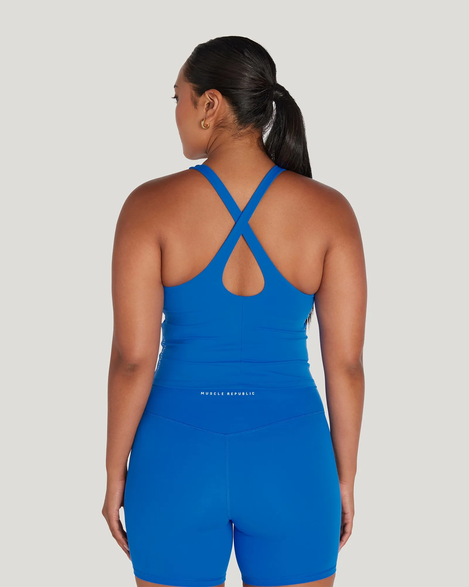 LUXE SERENA TOP - COBALT