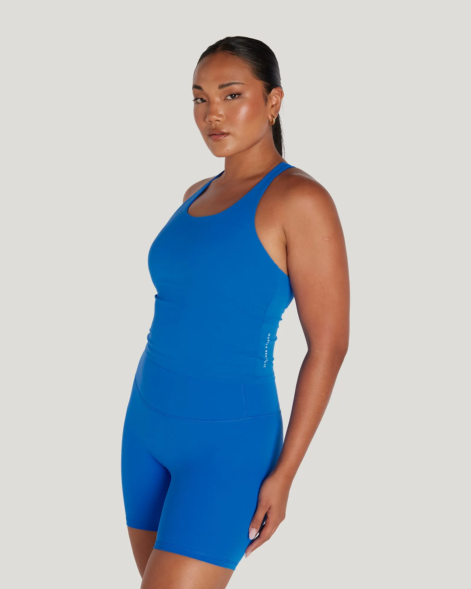LUXE SERENA TOP - COBALT