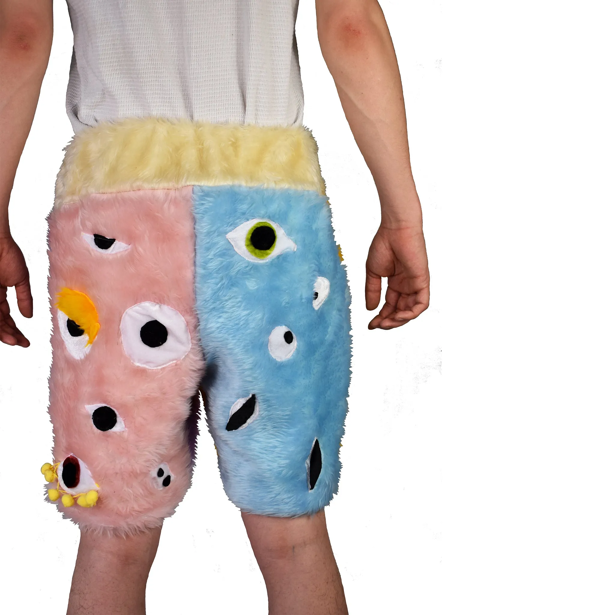 Man U Trippin Furry Eye Shorts