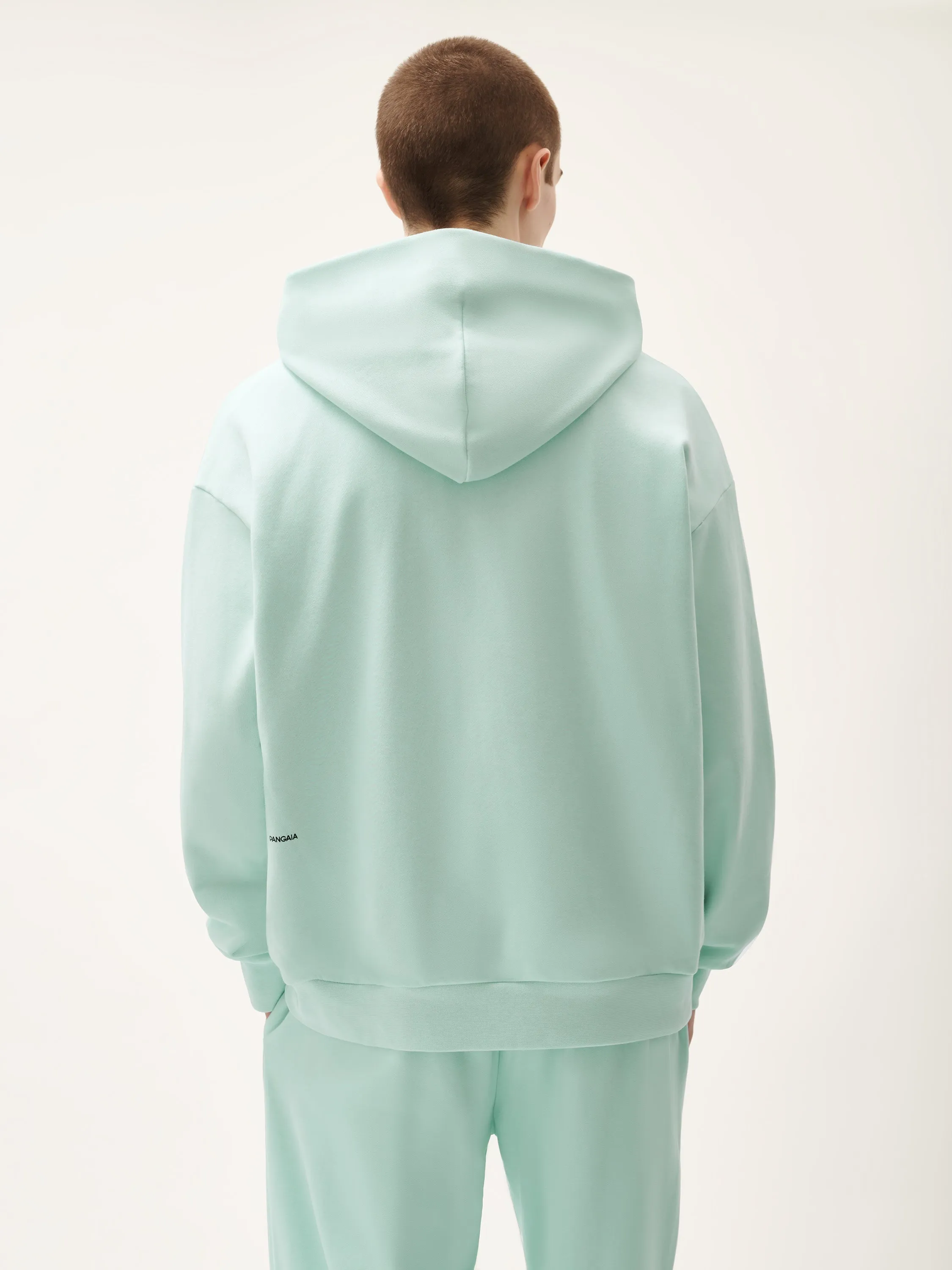 Mens 365 Midweight Hoodie—reflect blue