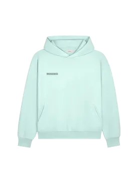Mens 365 Midweight Hoodie—reflect blue