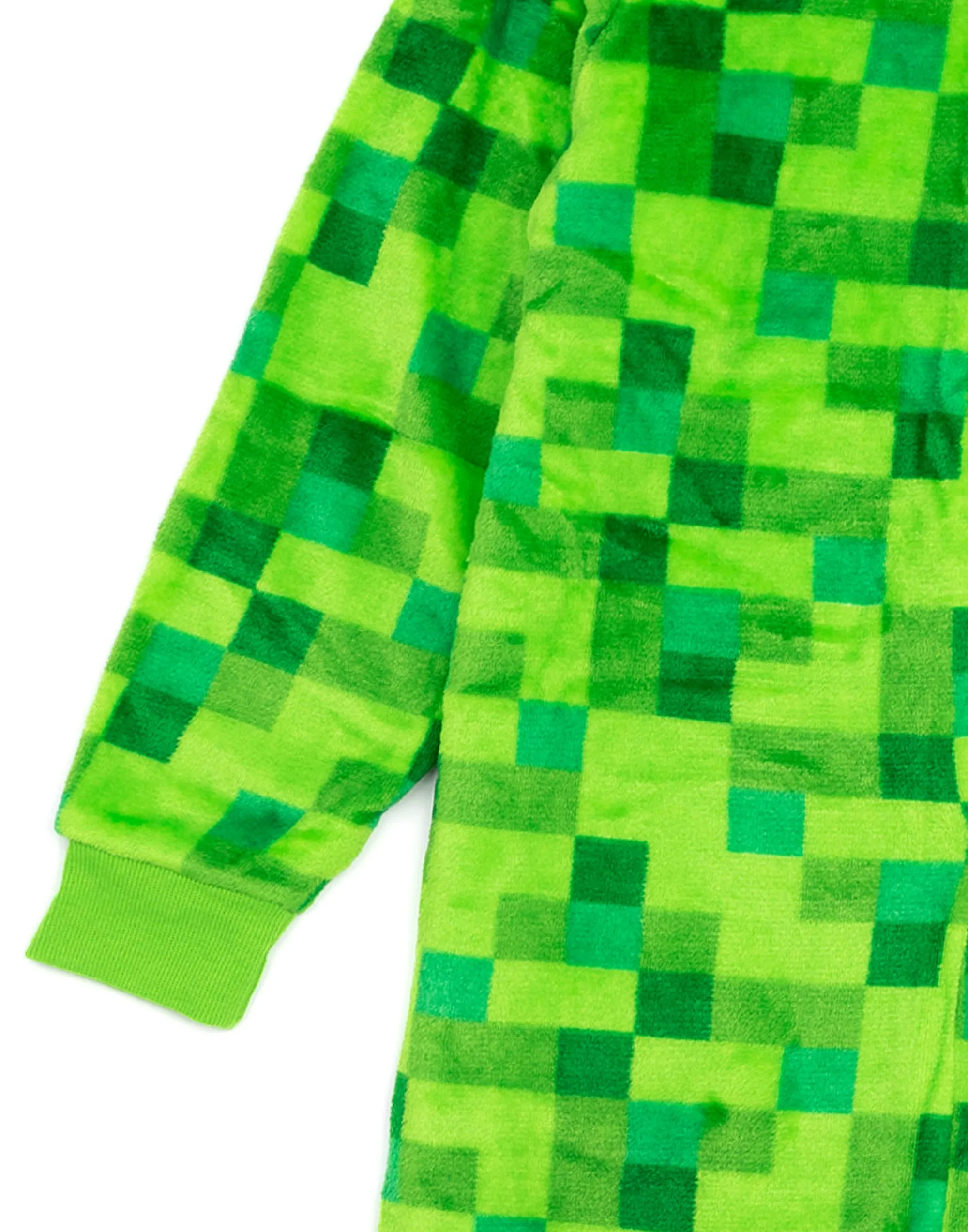 Minecraft Pixelated Creeper Boys Onesie