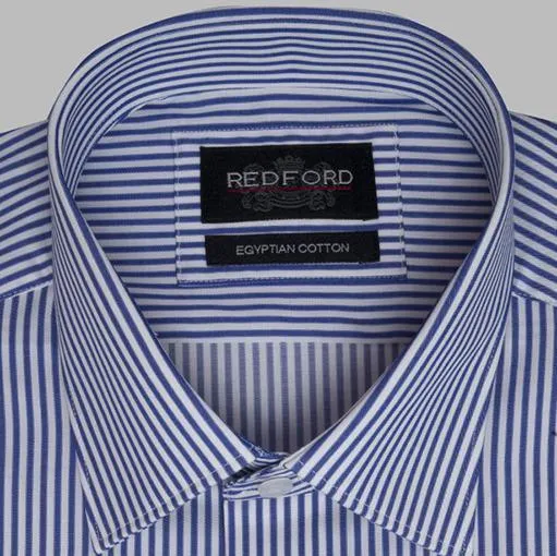 Navy Medium Wide Stripe