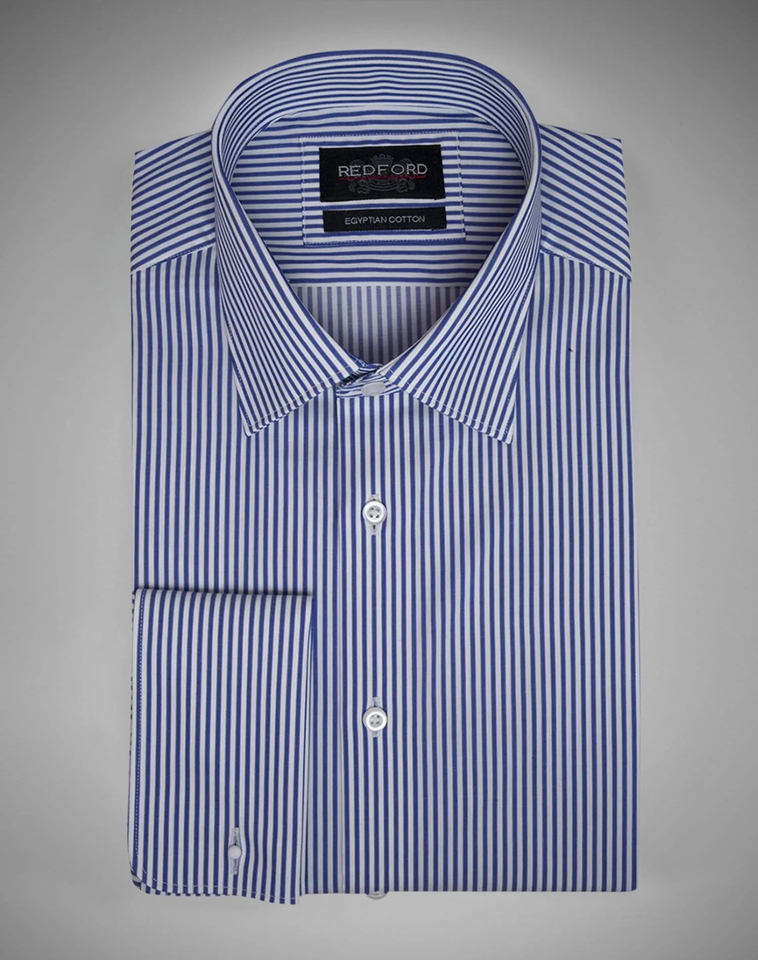 Navy Medium Wide Stripe