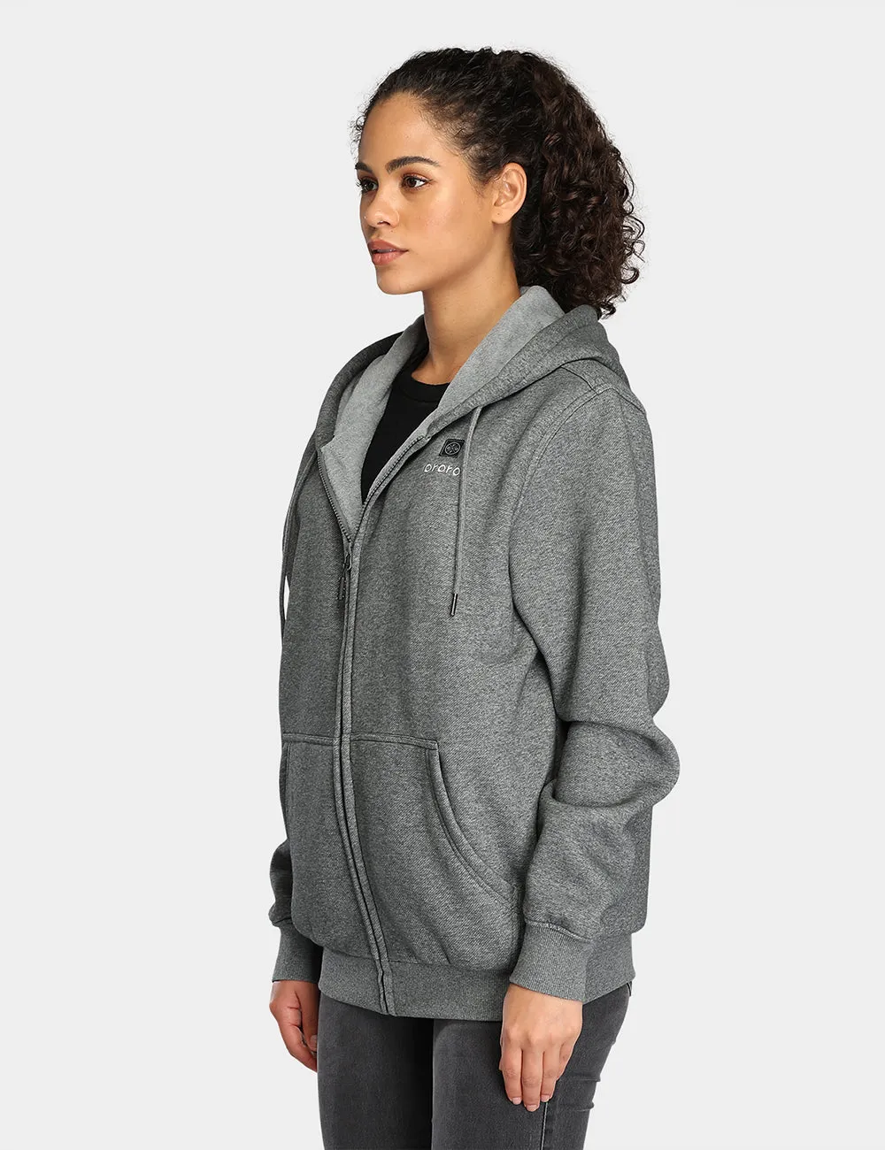 (Open-Box) Unisex Heated Fleece Hoodie