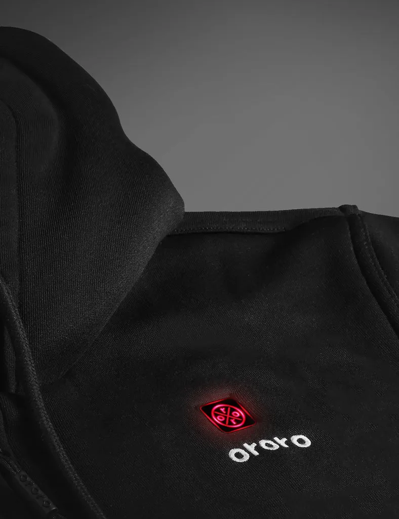 (Open-Box) Unisex Heated Fleece Hoodie