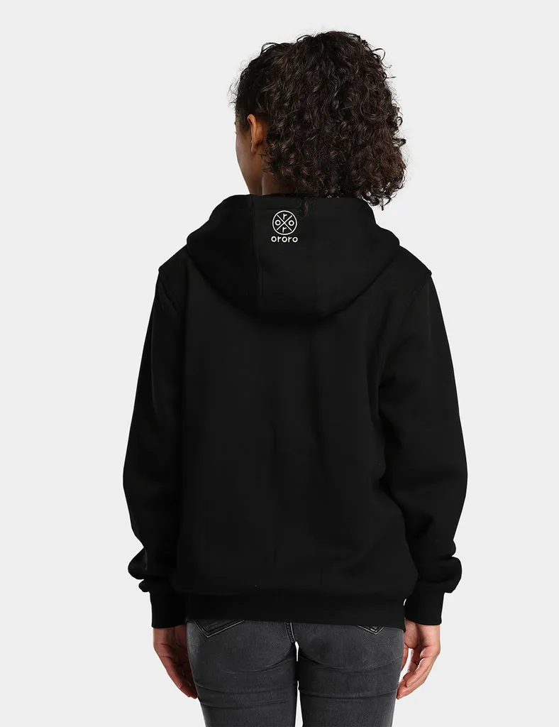 (Open-Box) Unisex Heated Fleece Hoodie