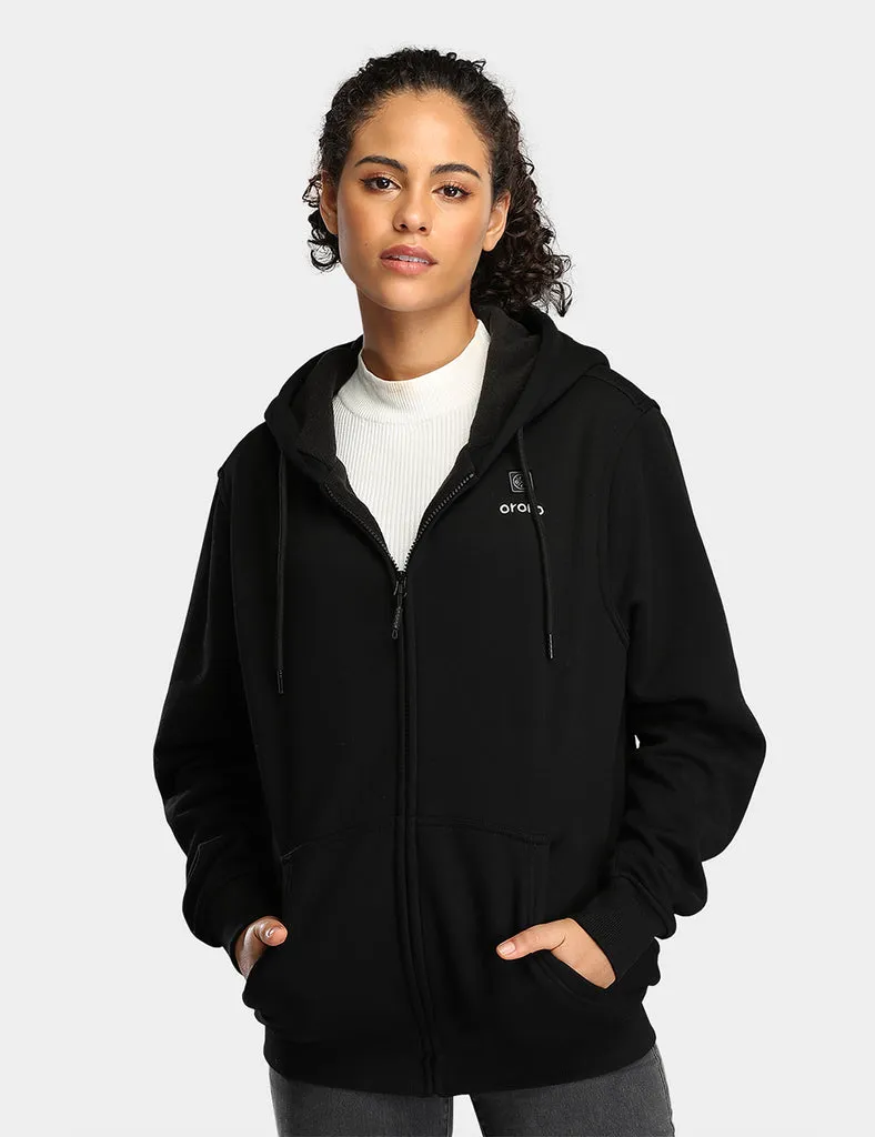 (Open-Box) Unisex Heated Fleece Hoodie