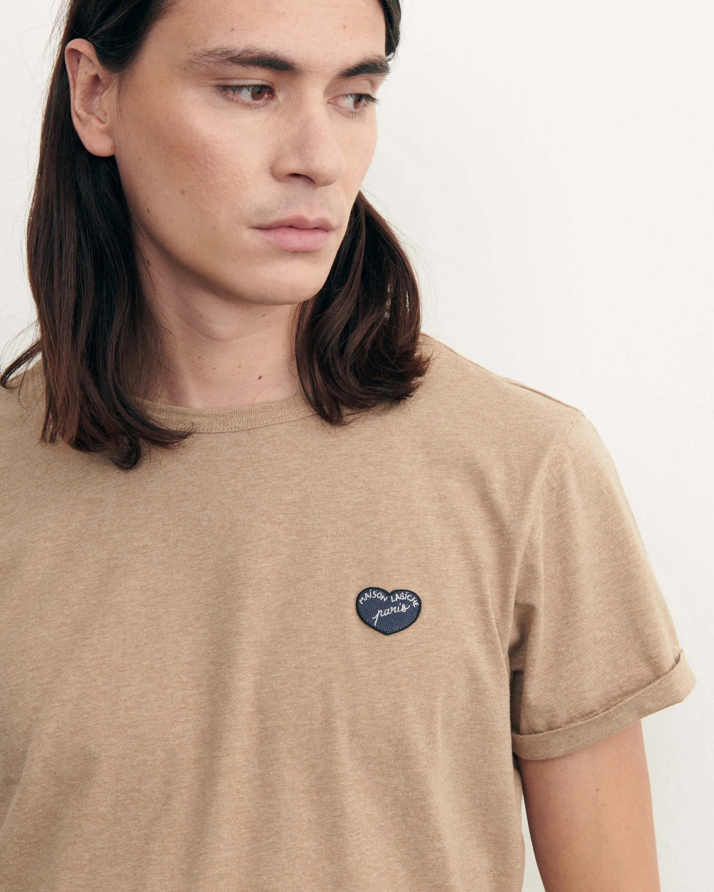 Poitou T-shirt "patch coeur"
