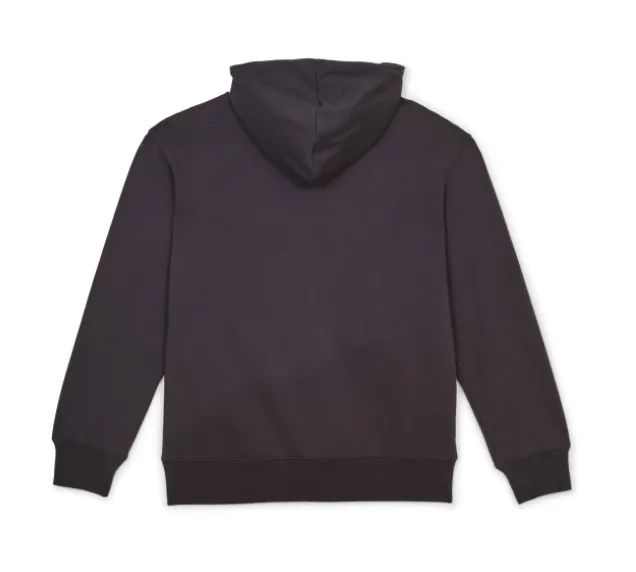 PURPLE BRAND - FRENCH TERRY STENCIL LOGO ZIP HOODIE
