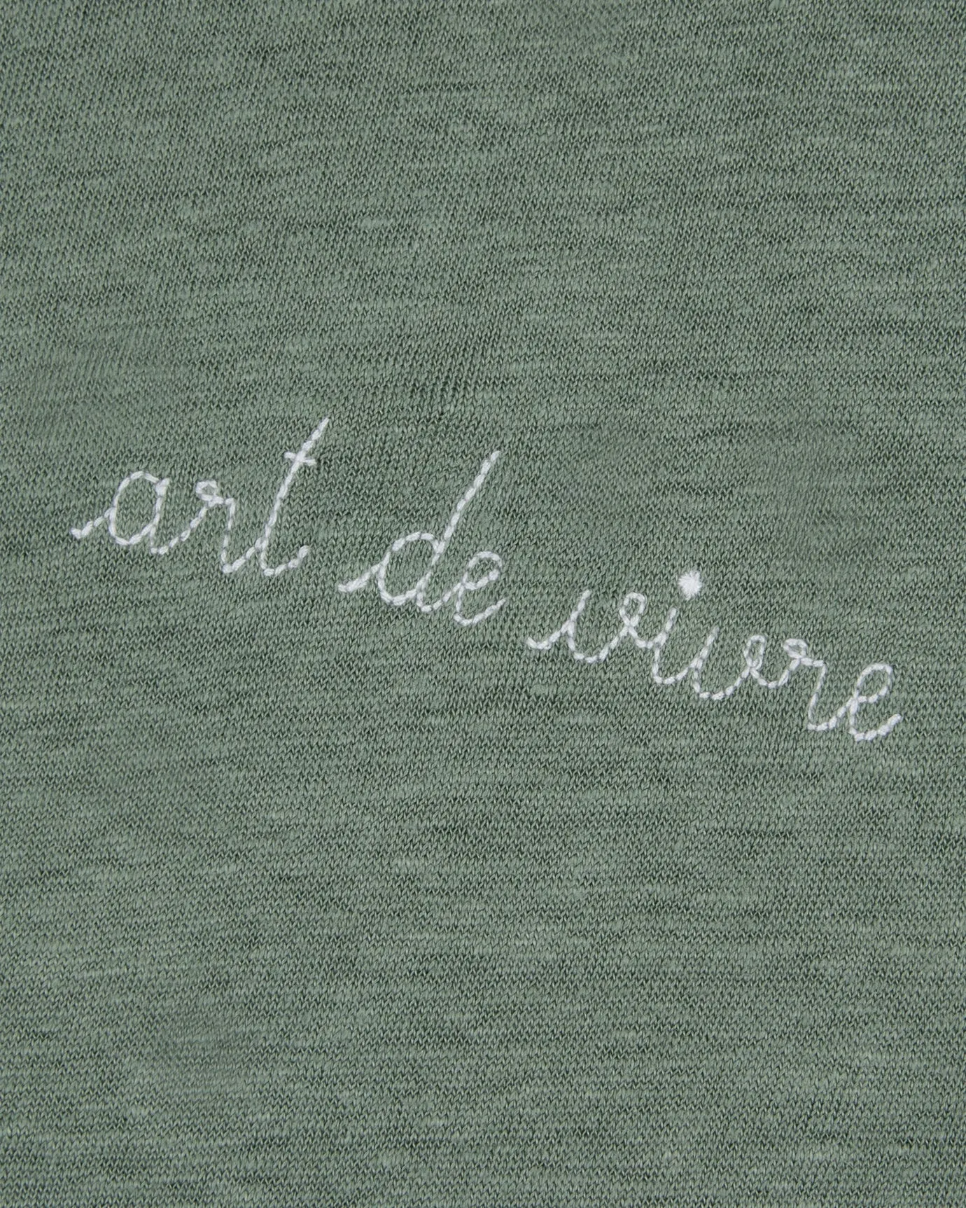 "Art De Vivre" linen villiers t-shirt