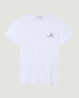 "Surfing Frog" poitou t-shirt