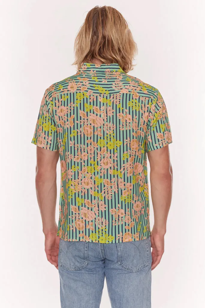 RAGA MAN FLORAL BUTTON DOWN