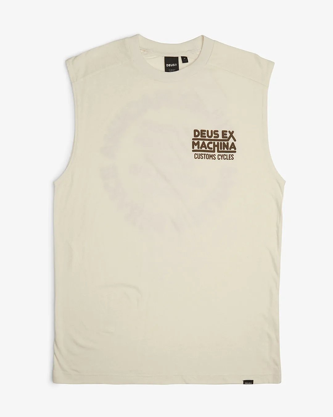 ROUNDABOUT MUSCLE - VINTAGE WHITE