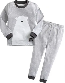 Snow Bear Long Sleeve Pajama