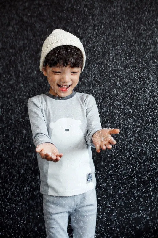Snow Bear Long Sleeve Pajama