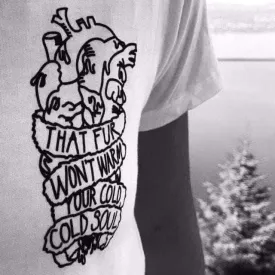 Soulless - White Crop Top