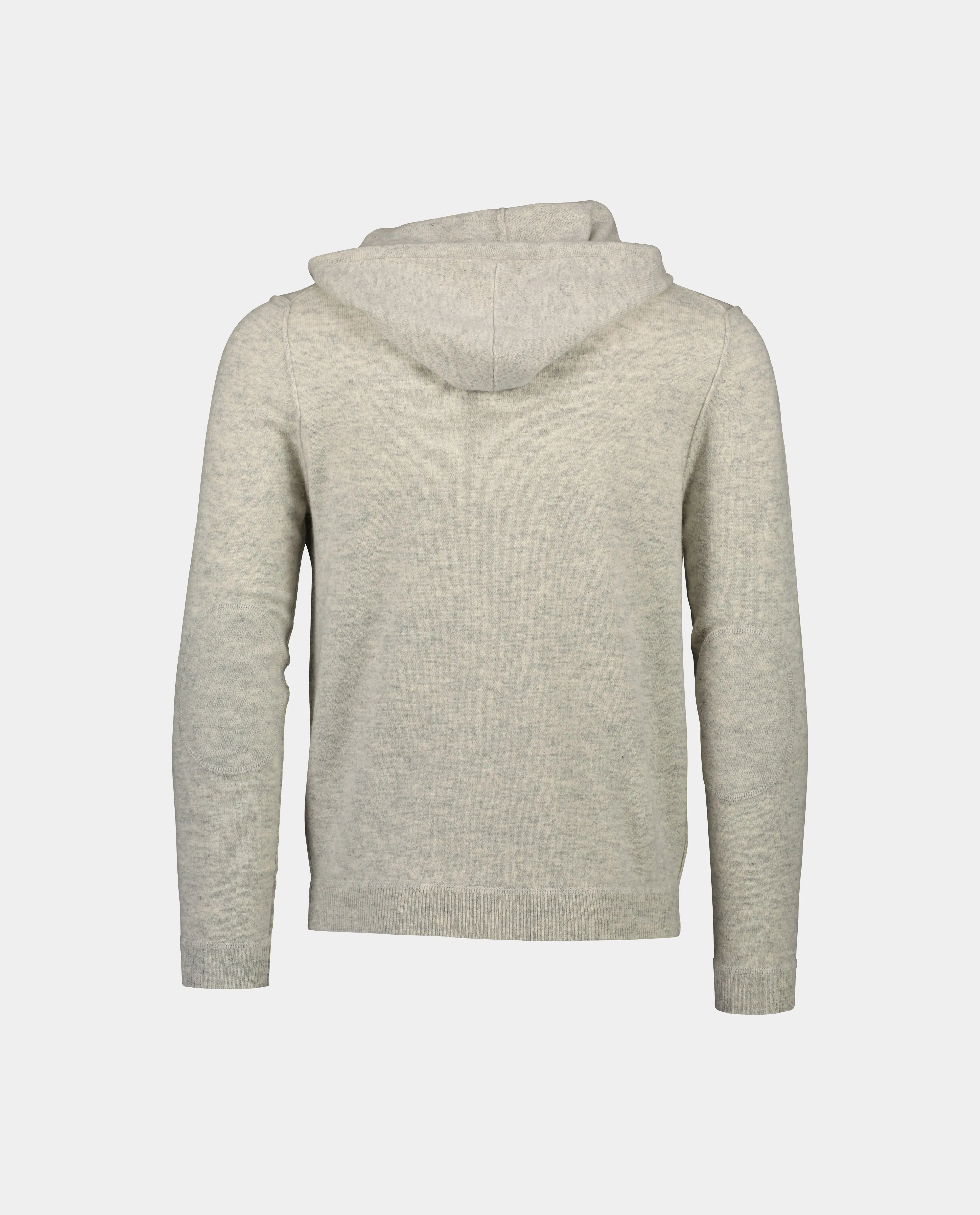 Strickjacke aus Cashmere-Mischung in Grau - Gerade Passform