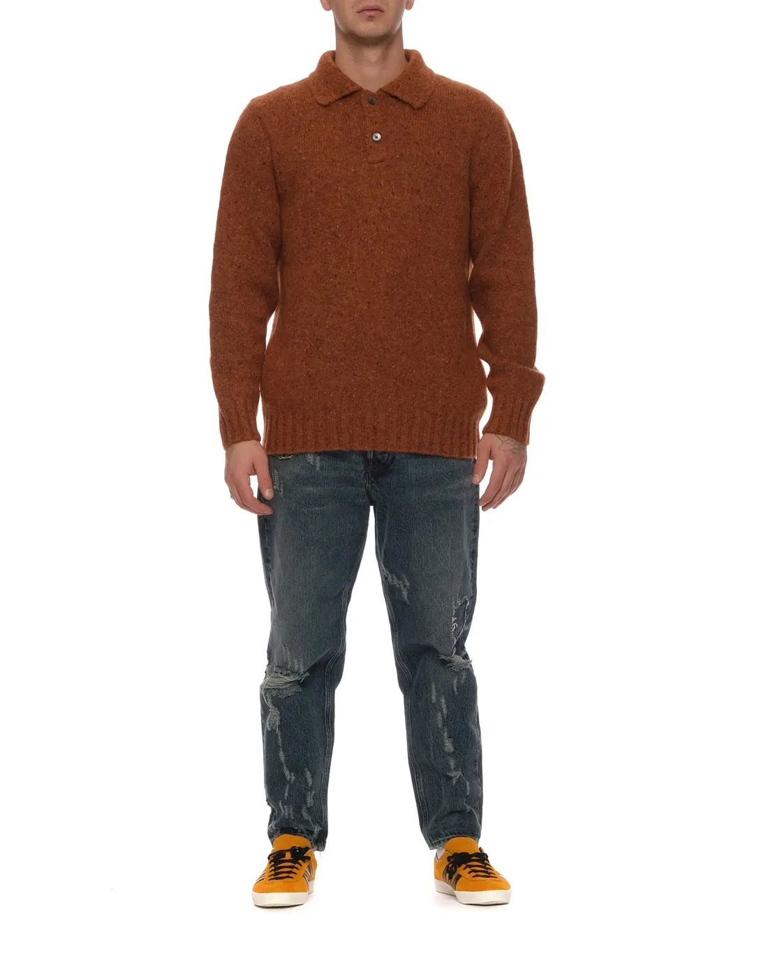 Sweater for man LM U7502 099 BARONET GALLIA