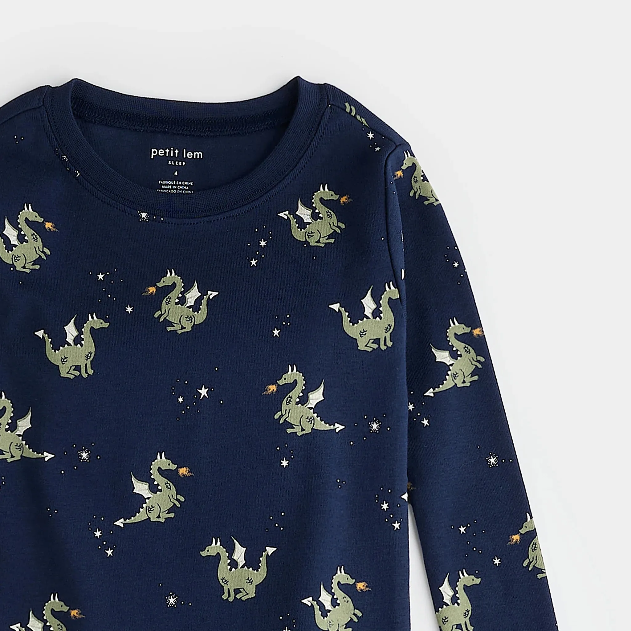The Fire Breathing Dragon Pajama SET - KIDS