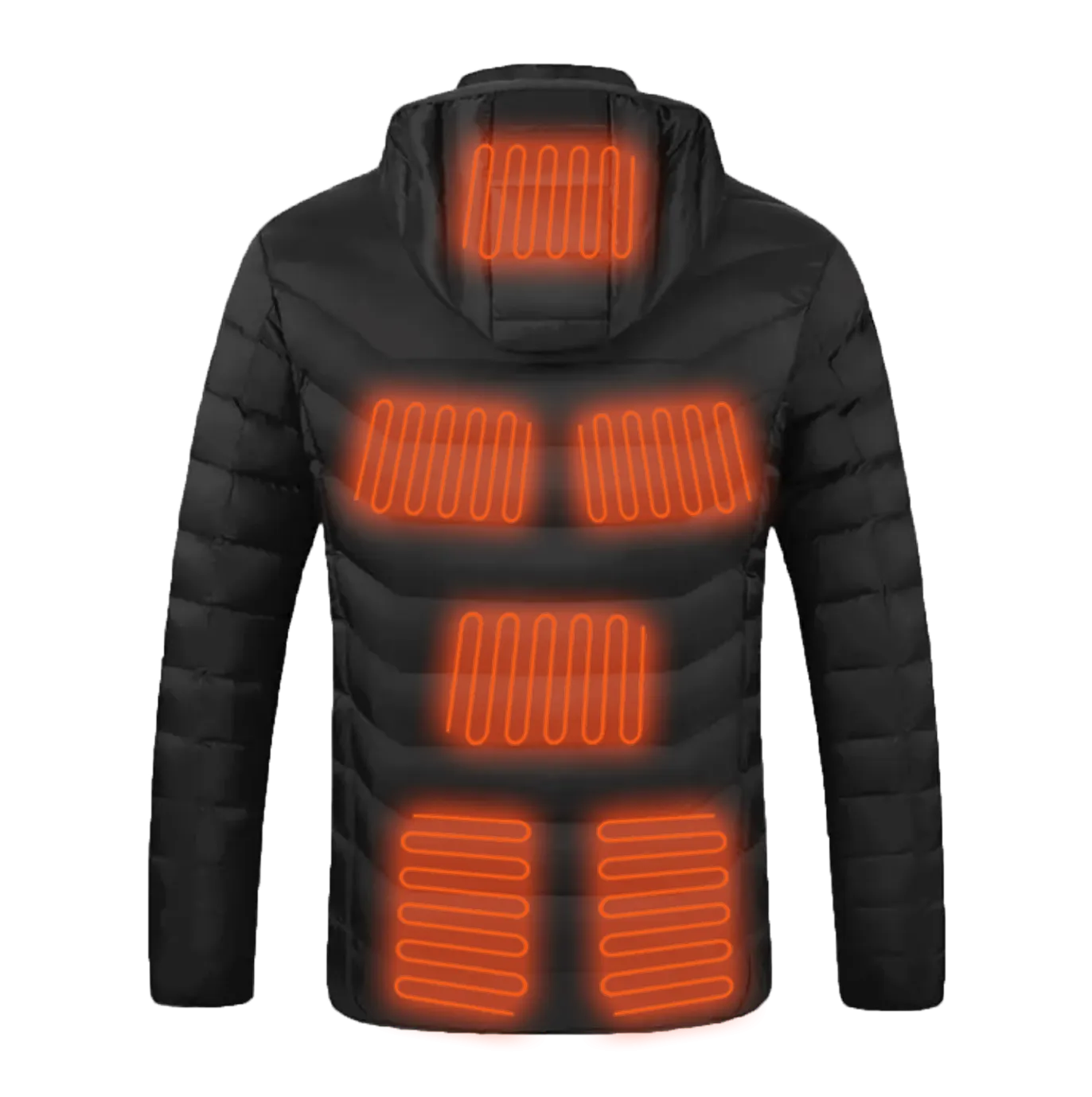 Weston Premium Insulated Heated Puffer Jacket for Cold Weather