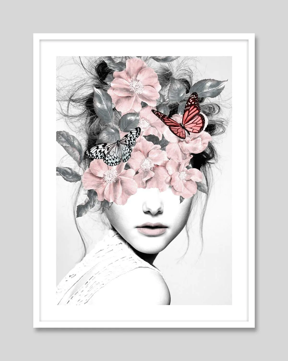 Woman With Flowers