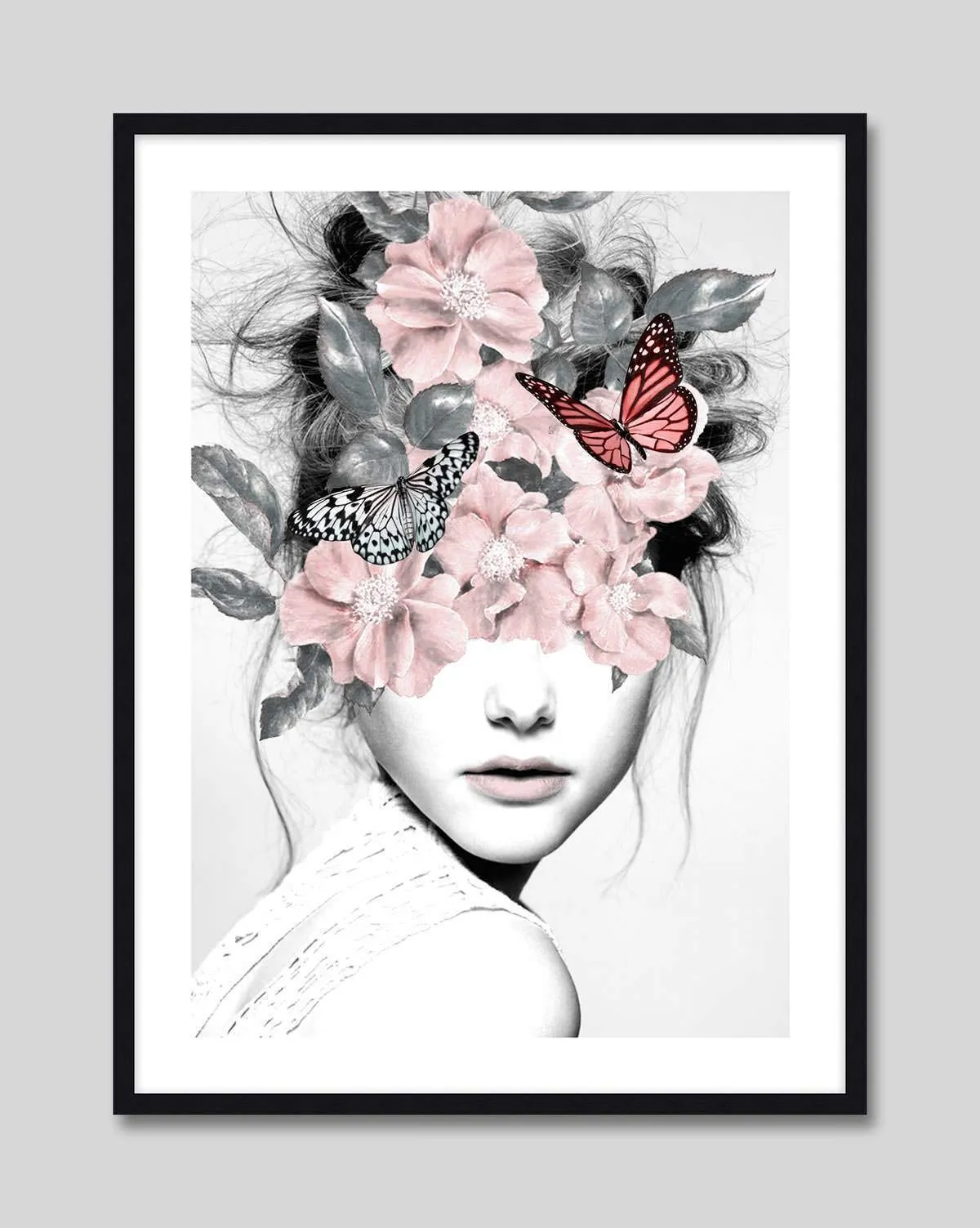 Woman With Flowers