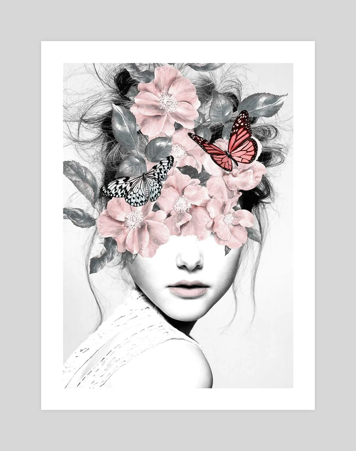 Woman With Flowers