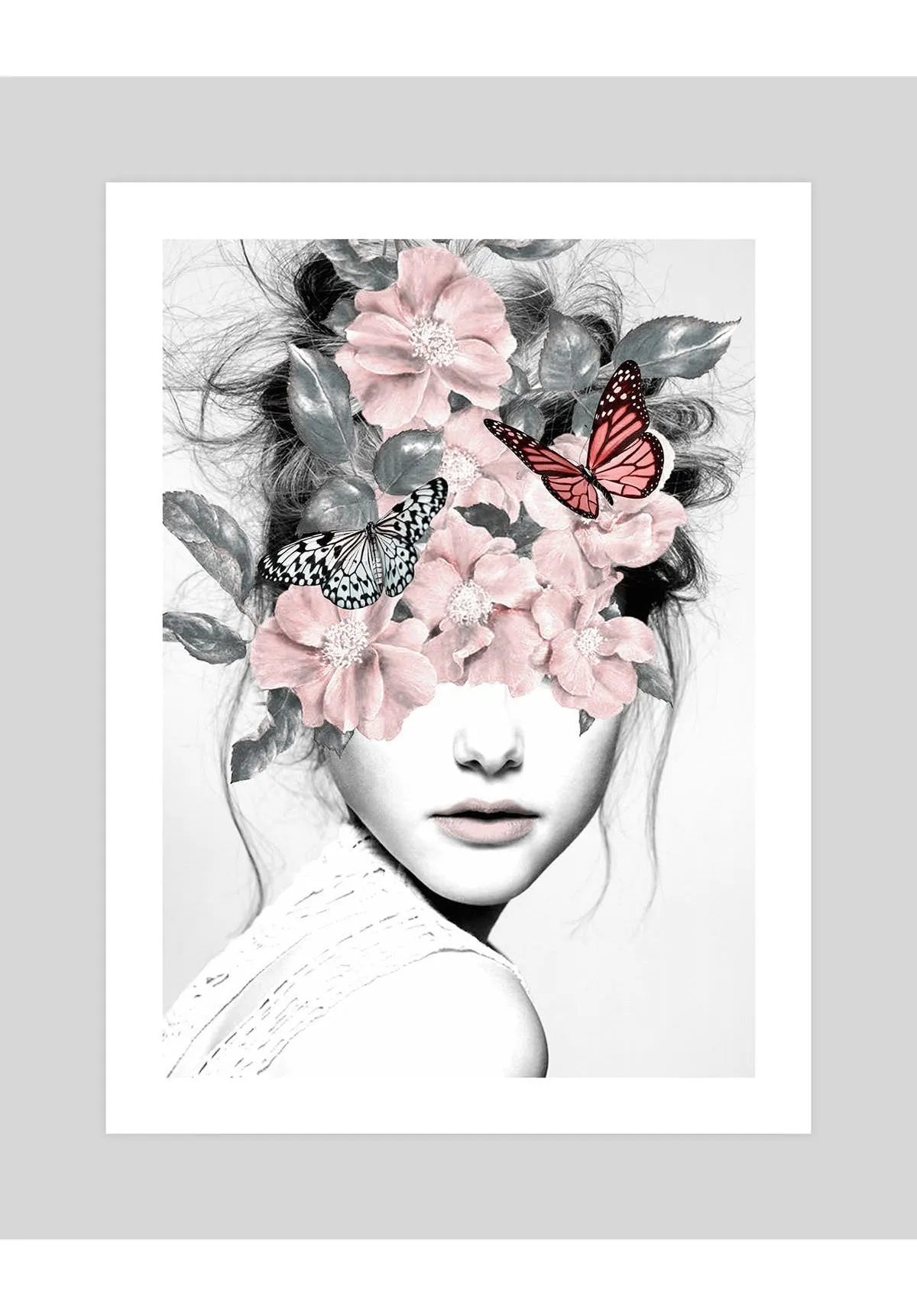 Woman With Flowers