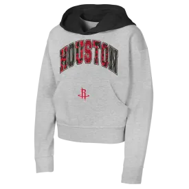 Youth Girl's Houston Rockets Outerstuff Straight Shooter Hoodie
